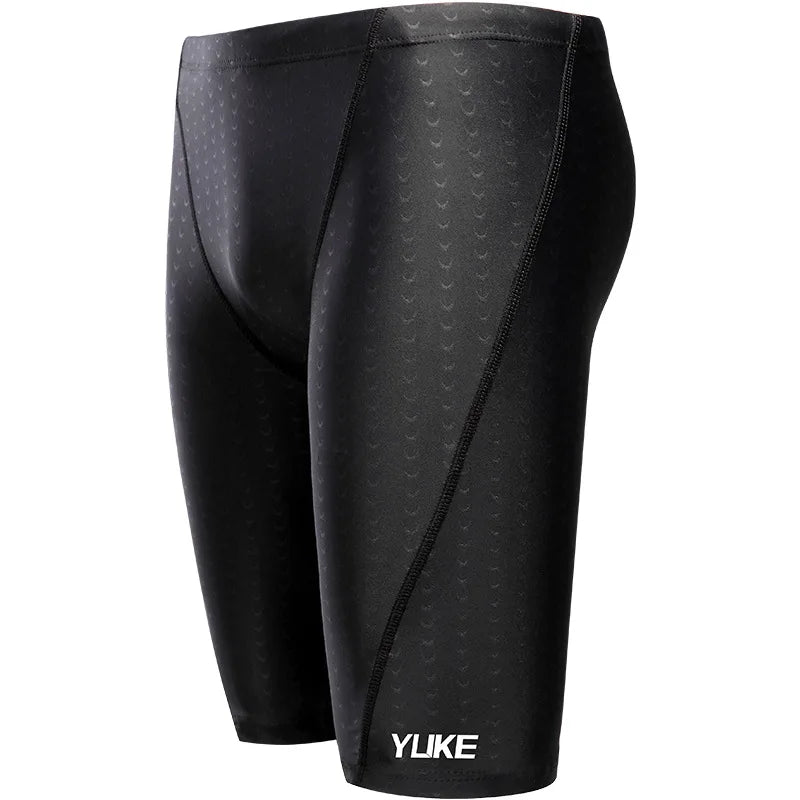 Men Swim Shorts Waterproof Goggles & Ear-plug Cap