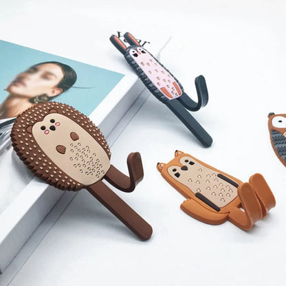 Animal Magnetic Hooks Multifunctional Removable Decorative Fridge Sticker Message Refrigerator Magnets Key Storage Holder B J