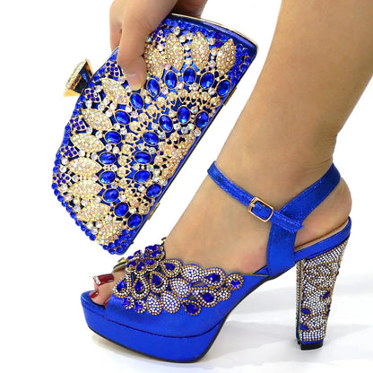Italian Shoes and Bag Set HLO1-28
