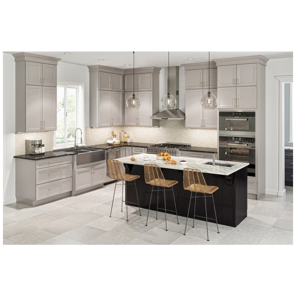 35-7/8" L x 20-3/4" W x 10" D Apron-front/Farmhouse Front 16 Gauge Stainless Steel 60/40 Double Bowl Sink