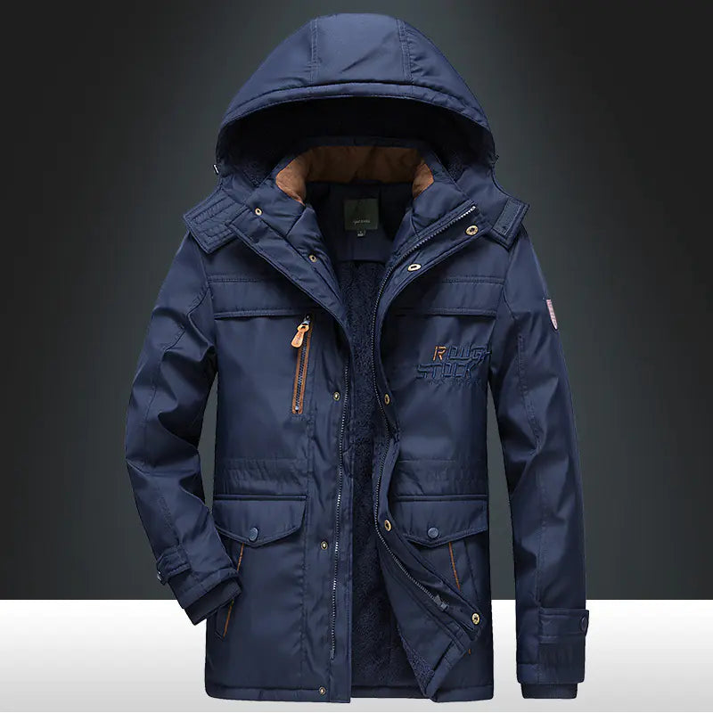 Thick Padded Plush Jacket
