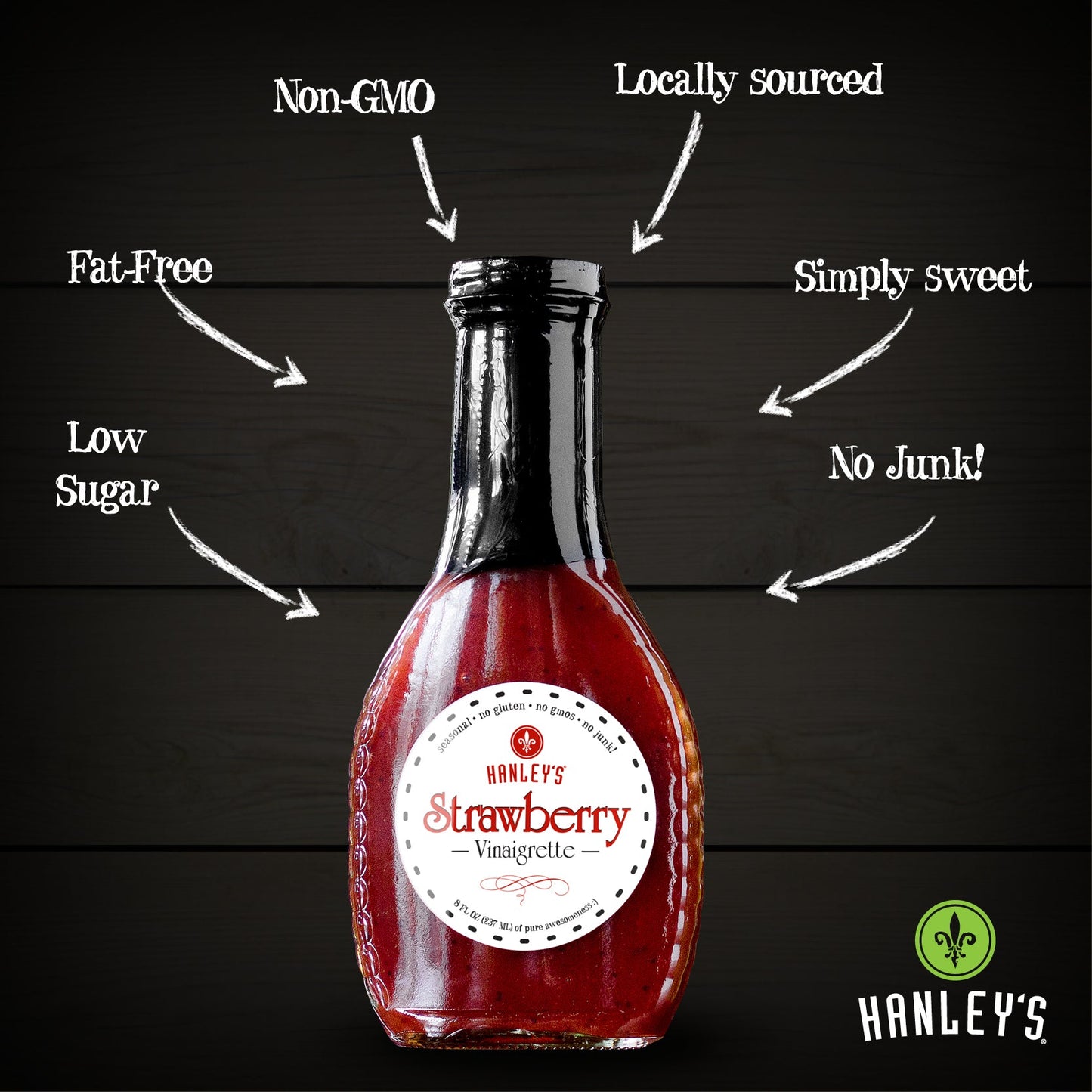 Strawberry vinaigrette