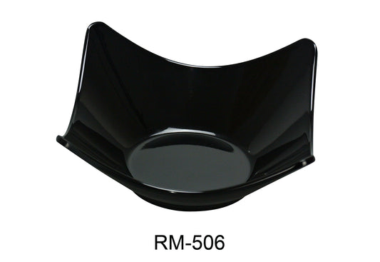 Yanco RM-506BK Rome Salad Bowl | Kitchen + Metal