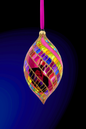 High Better Spinner Glass Ornament