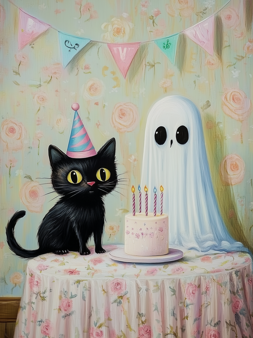 6x4 BIRTHDAY GHOST BLOCK