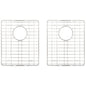 Stainless Steel Bottom Grids for Handmade 50/50 Double Bowl Sink (HMS250)