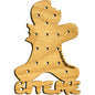 Gingerbread Man Travel Flat Back Earring Palette
