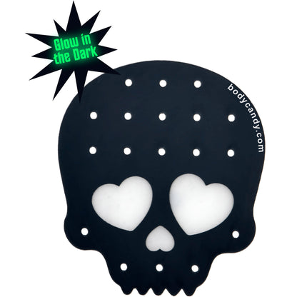 Skull Travel Flat Back Earring Palette