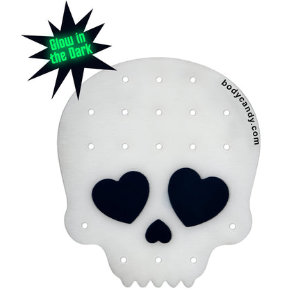 Skull Travel Flat Back Earring Palette