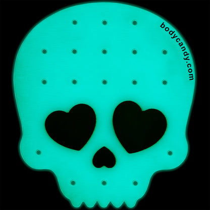 Skull Travel Flat Back Earring Palette