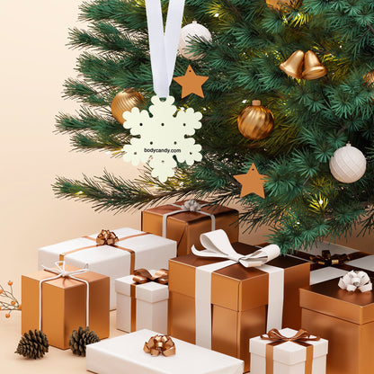 Glow in the Dark Christmas Ornament Travel Flat Back Earring Palette