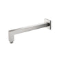 Flusso HS1001SA Wall Mount Square Shower Arm - 12" (300mm) - With Flange