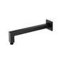 Flusso HS1001SA Wall Mount Square Shower Arm - 12" (300mm) - With Flange