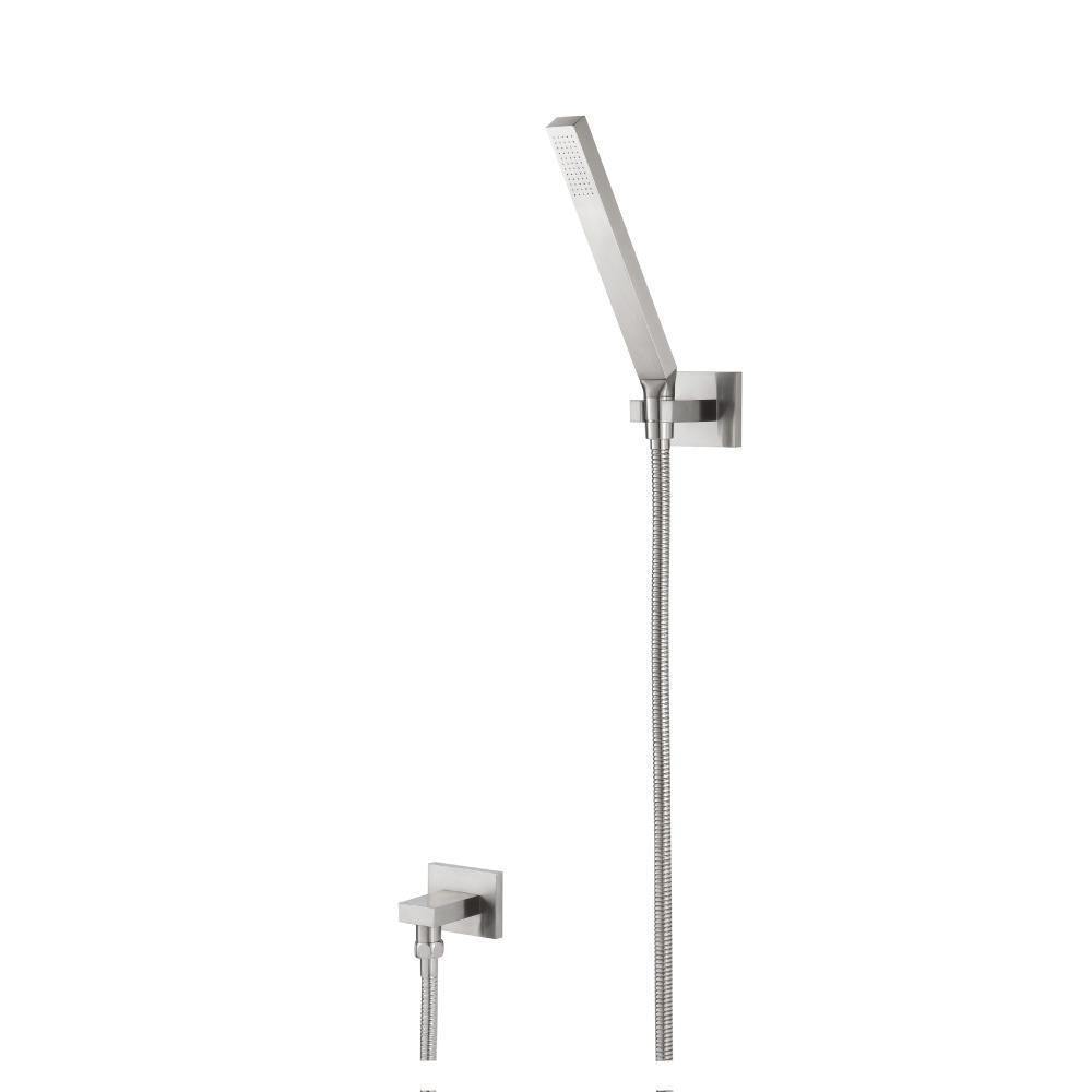 Flusso HS1006 Hand Shower Set With Wall Elbow, Holder and Hose
