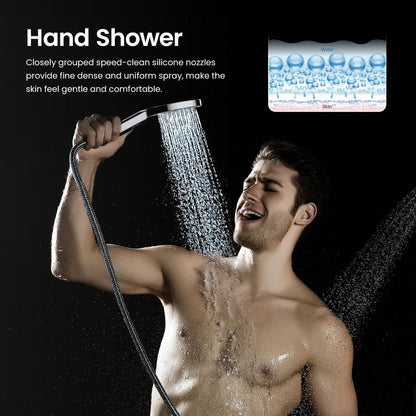 Halo Premium ABS 3 Mode Handheld Shower Head