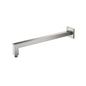 Flusso HS1011SA Wall Mount Square Shower Arm - 16" (400mm) - With Flange