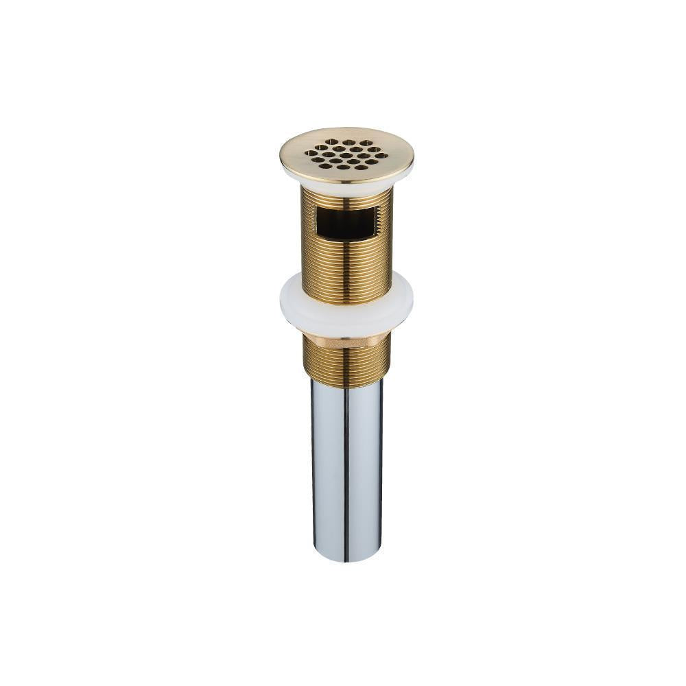 Flusso HS1017 1-1/4" Sink Grid Drain with Overflow