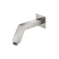 Flusso HS1020 Square Shower Arm With Flange - 7" - With Flange