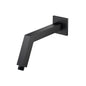 Flusso HS1025 Square Shower Arm With Flange - 10" - With Flange