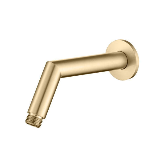 Flusso HS1030 Round Shower Arm With Flange - 7" - With Flange