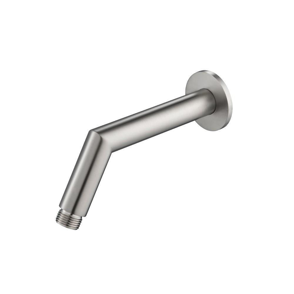 Flusso HS1030 Round Shower Arm With Flange - 7" - With Flange