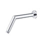 Flusso HS1035 Round Shower Arm With Flange - 10" - With Flange