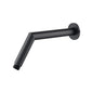 Flusso HS1035 Round Shower Arm With Flange - 10" - With Flange