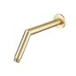 Flusso HS1035 Round Shower Arm With Flange - 10" - With Flange