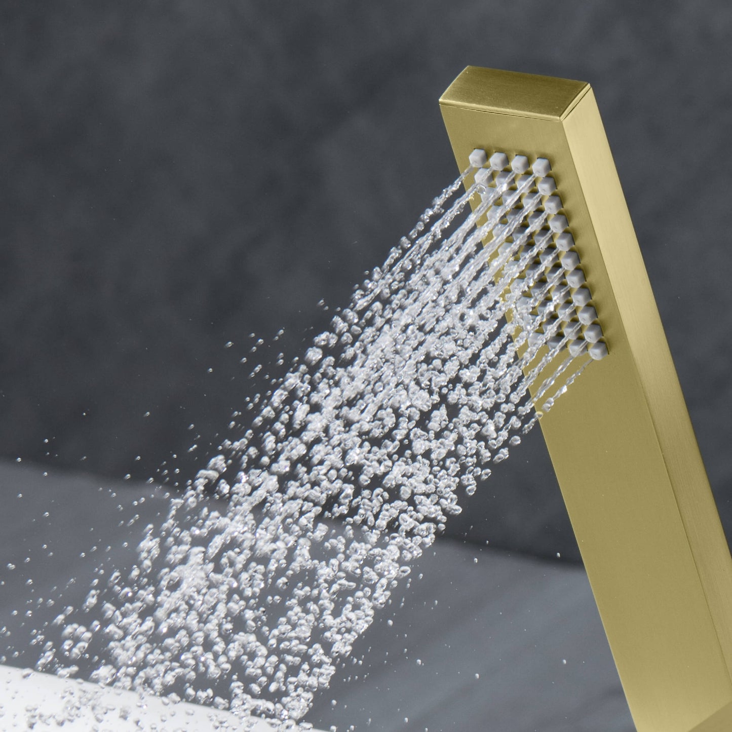 Quadro Metal Handheld Shower Head