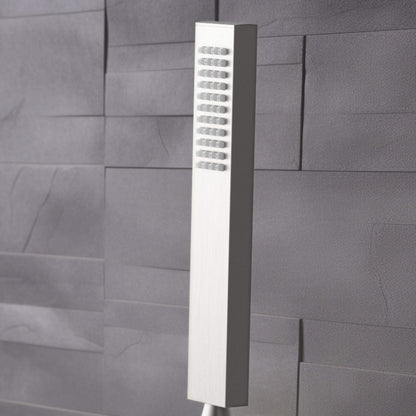 Quadro Metal Handheld Shower Head