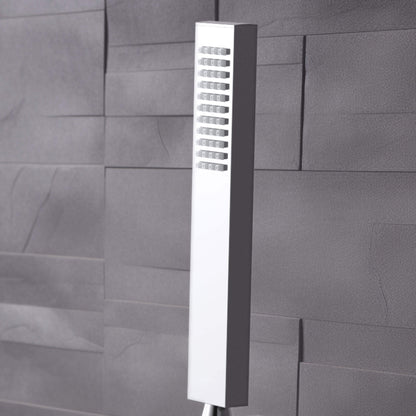 Quadro Metal Handheld Shower Head