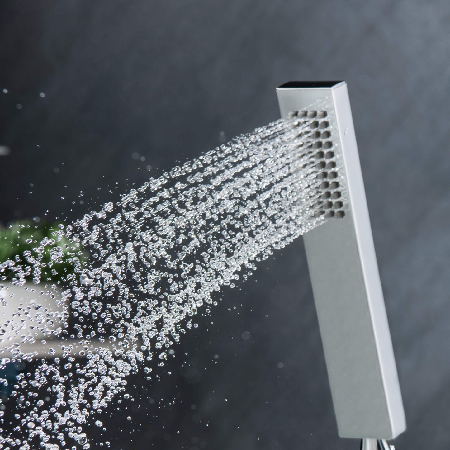 Quadro Metal Handheld Shower Head