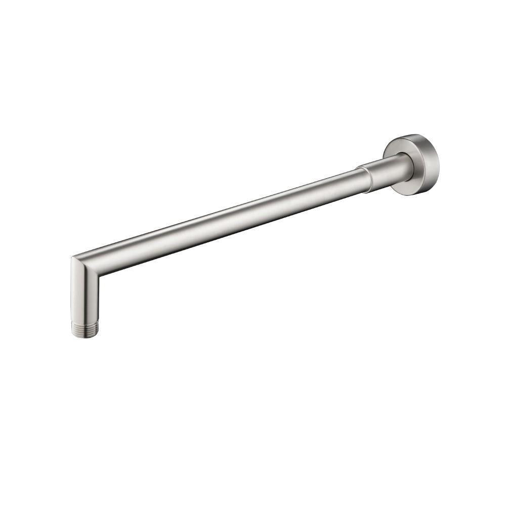 Flusso HS1040 Wall Mount Round Shower Arm - 16" (400mm) - With Flange