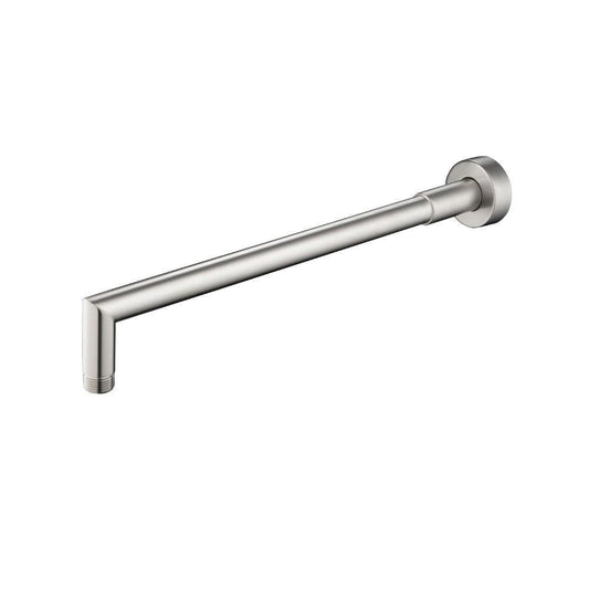 Flusso HS1040 Wall Mount Round Shower Arm - 16" (400mm) - With Flange