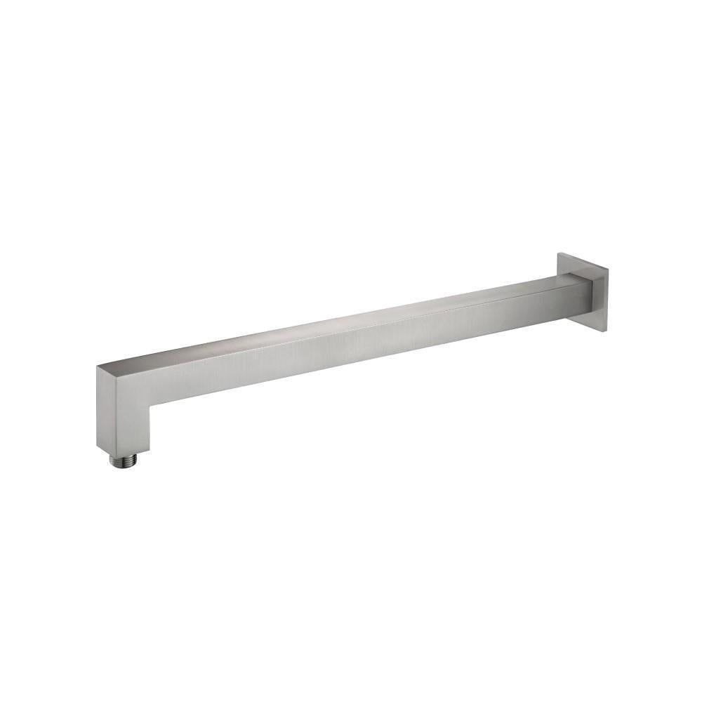 Flusso HS1080 Wall Mount Square Shower Arm - 20" - With Flange