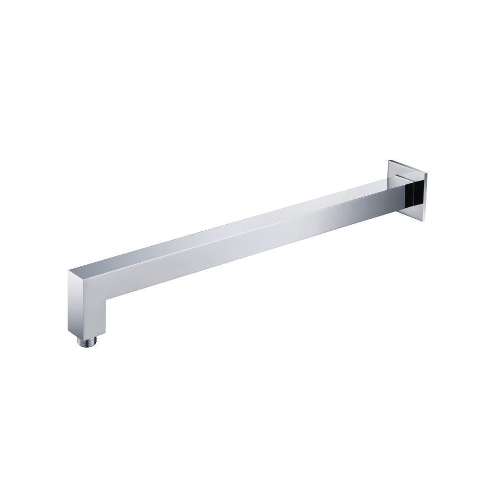 Flusso HS1080 Wall Mount Square Shower Arm - 20" - With Flange