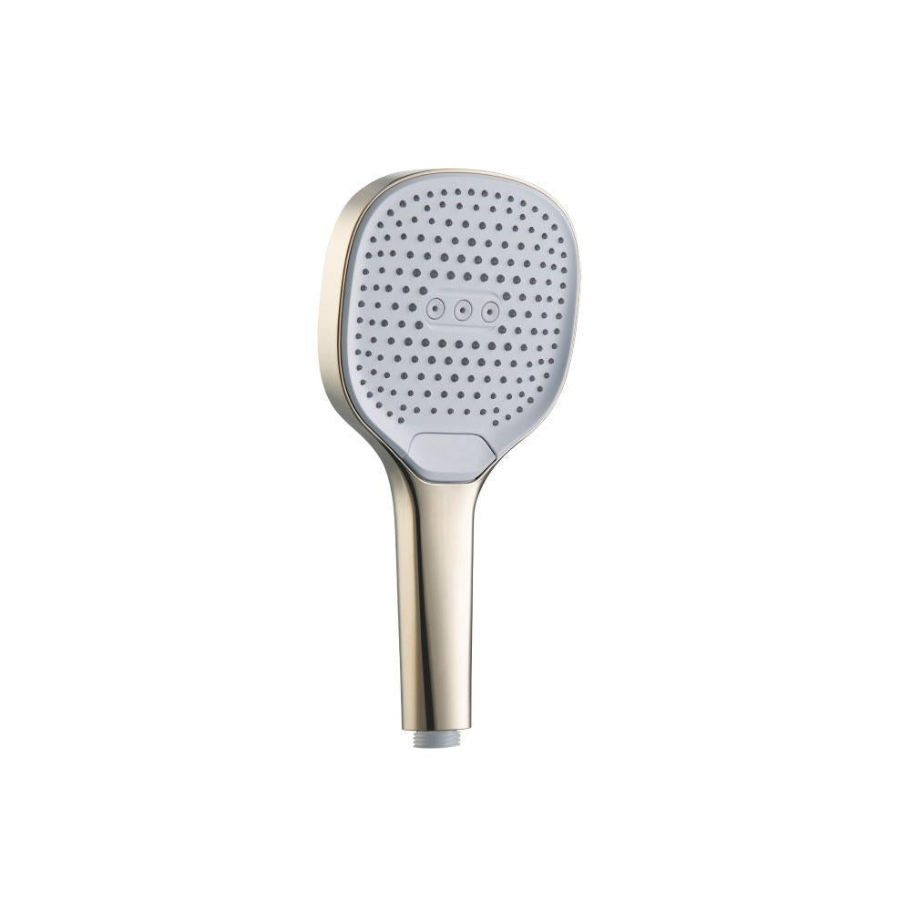 Flusso HS6250 3-Function ABS Hand Held Shower Head - 120mm