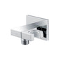 Flusso HS8004 Wall Elbow With Holder Combo - Adjustable Angle