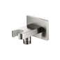 Flusso HS8007 Wall Elbow With Holder Combo