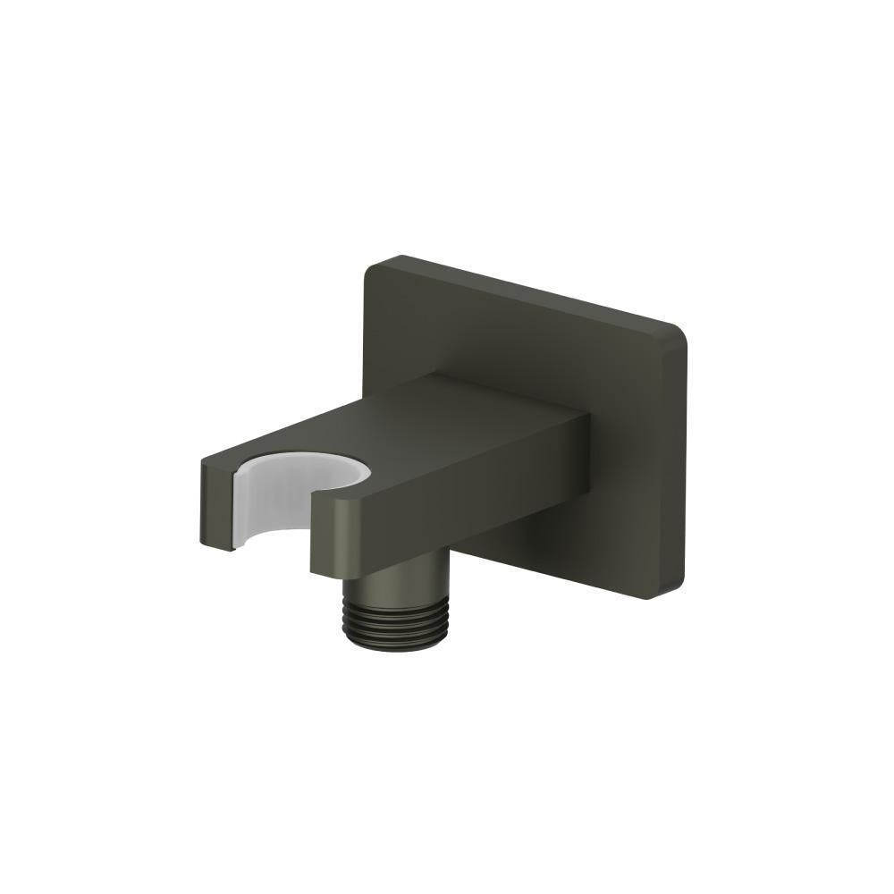 Flusso HS8007 Wall Elbow With Holder Combo