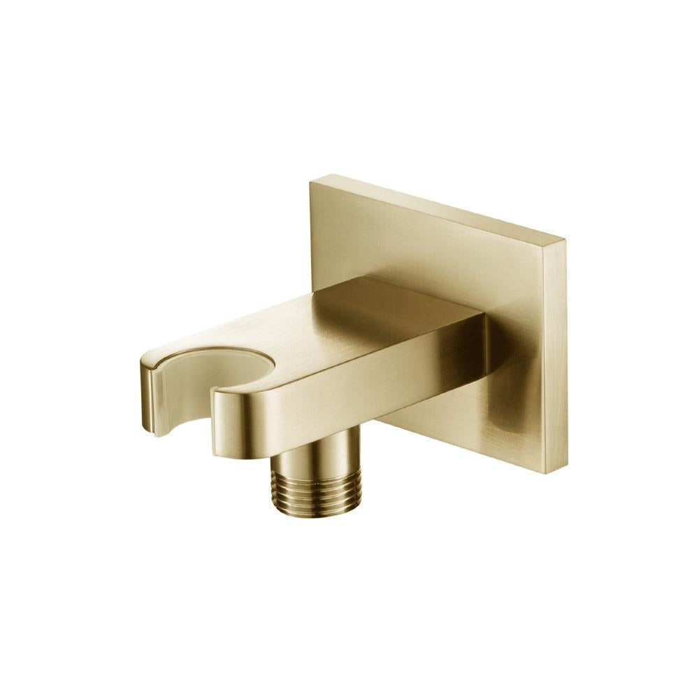 Flusso HS8007 Wall Elbow With Holder Combo