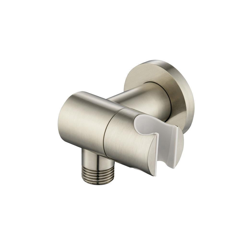 Flusso HS8027 Wall Elbow With Holder Combo - Adjustable Angle