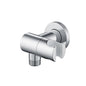 Flusso HS8027 Wall Elbow With Holder Combo - Adjustable Angle