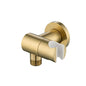 Flusso HS8027 Wall Elbow With Holder Combo - Adjustable Angle