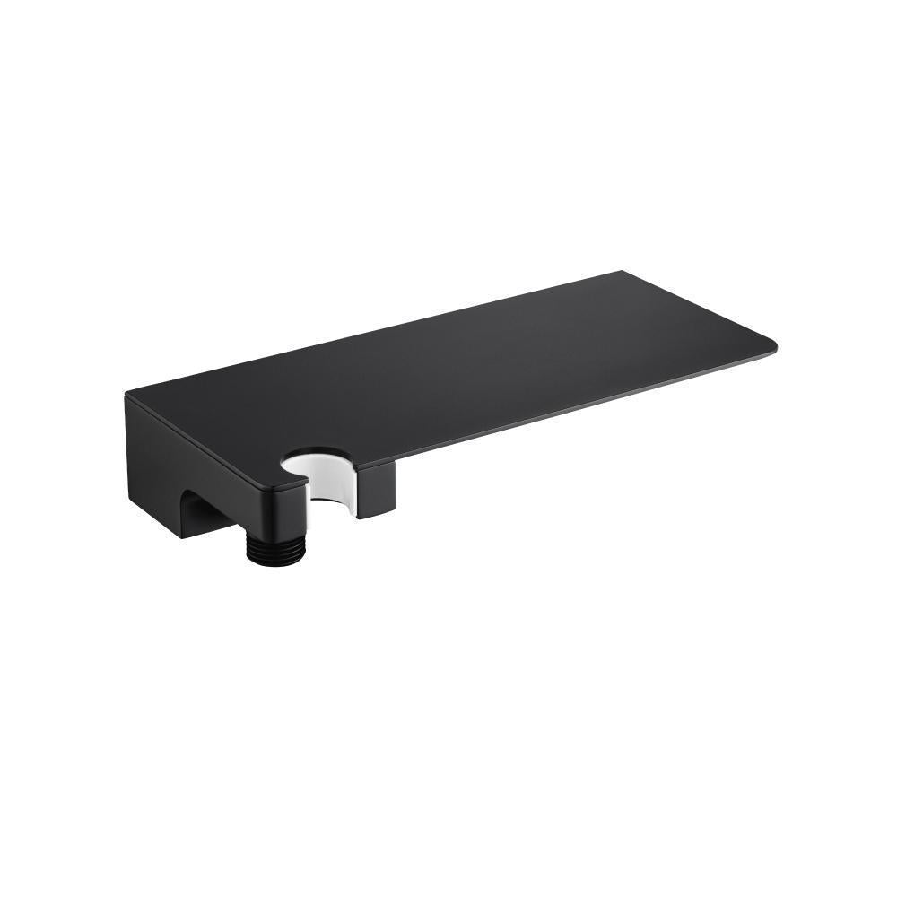 Flusso HS8042 Shower Shelf Thingy With Integrated Elbow & Holder