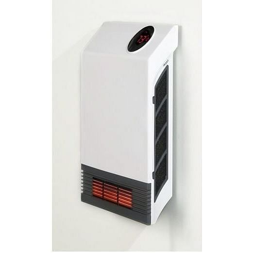 Energy Efficient Compact On-Wall Infrared Baseboard Space Heater | Kitchen + Metal