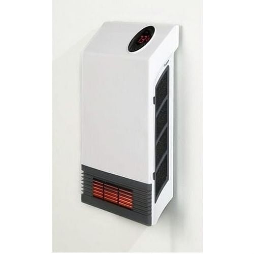Energy Efficient Compact On-Wall Infrared Baseboard Space Heater | Kitchen + Metal