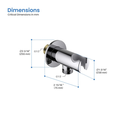 Halo Wall Mounted Handshower Holder