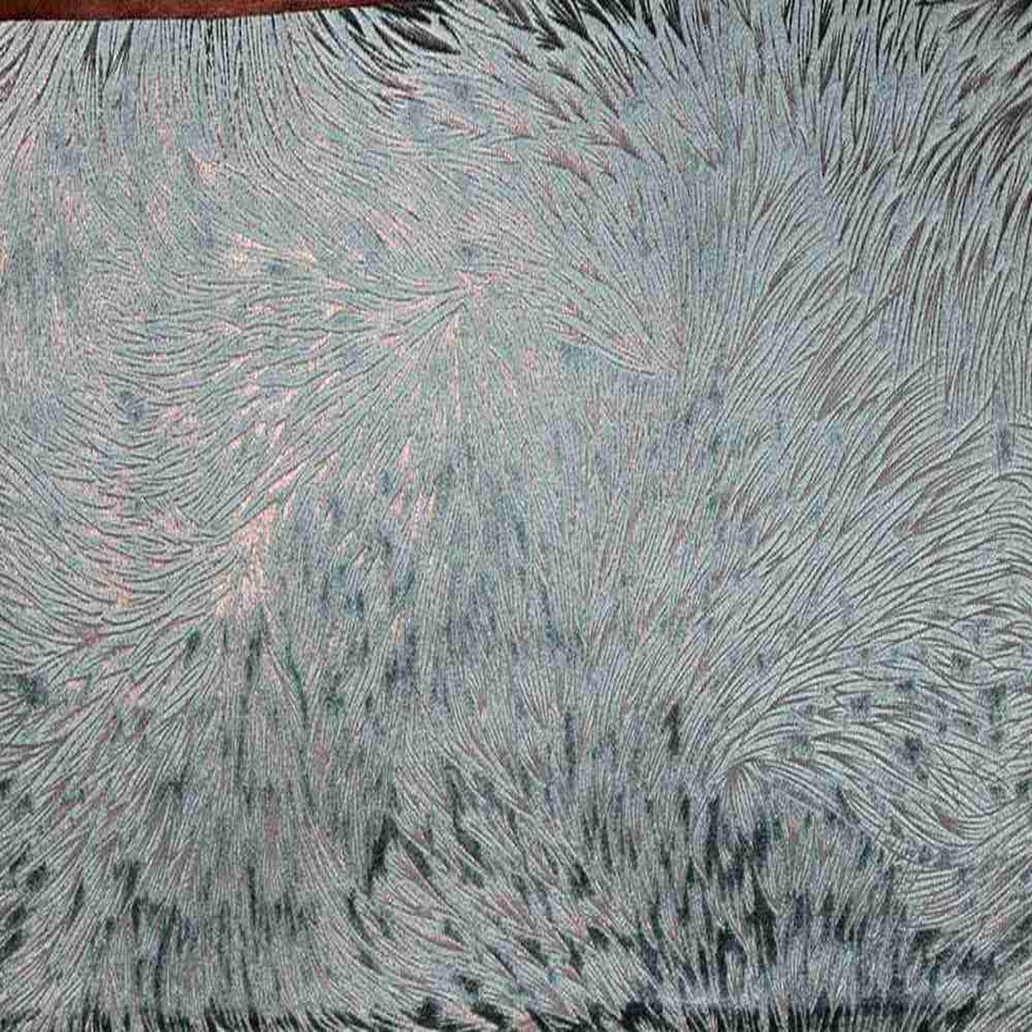 Seafoam Huntsville Brocade Velvet - Custom Tablecloths