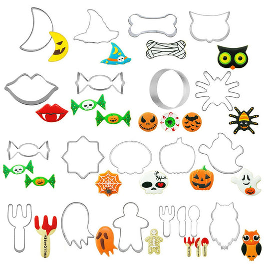 Halloween Cookie Cutter 3D Stainless Steel Fondant
